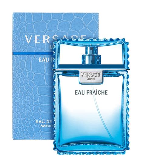 parfum versace eau fraiche man|versace perfume in blue bottle.